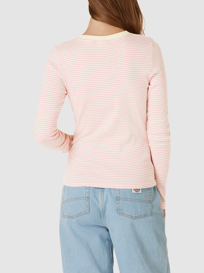 Levi's® Longsleeve mit Streifenmuster Modell 'BABY' Rosa 5