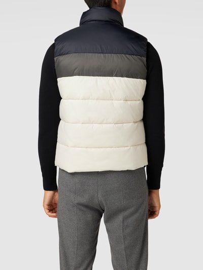 HUGO Bodywarmer met labelprint, model 'Baltino' Offwhite - 5