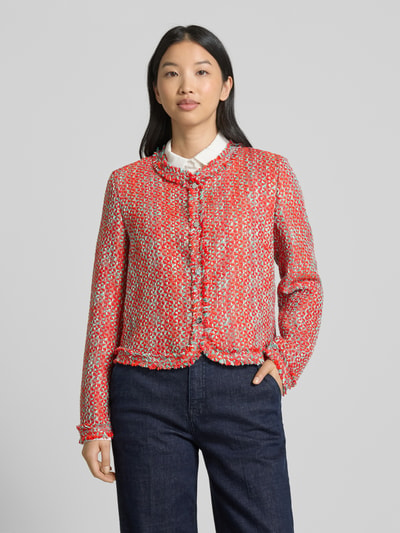 Marc Cain Blazer met knoopsluiting Rood - 4