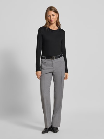 Marc Cain Longsleeve met ronde hals Zwart - 1