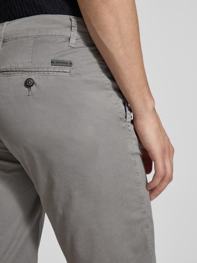 Pierre Cardin Regular Fit Shorts mit Gesäßtaschen Modell 'Strasbourg' Hellgrau 3