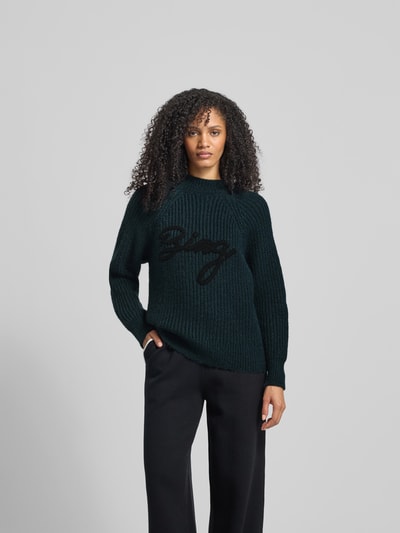 Anine Bing Pullover mit Alpaka-Woll-Anteil Dunkelgruen 4