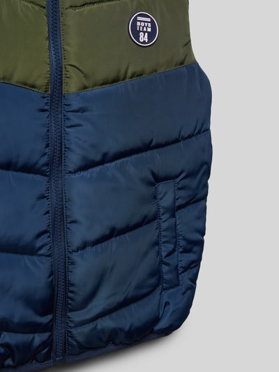 Blue Seven Bodywarmer met capuchon Rookblauw - 2