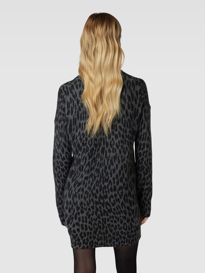 Zadig & Voltaire Minikleid mit Animal-Print Anthrazit 5