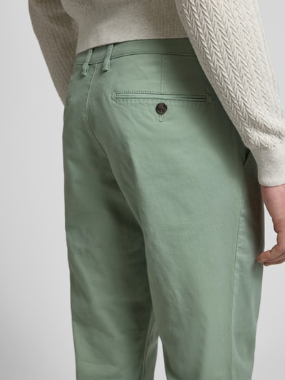 Christian Berg Men Stoffhose mit Gesäßtaschen Mint 3