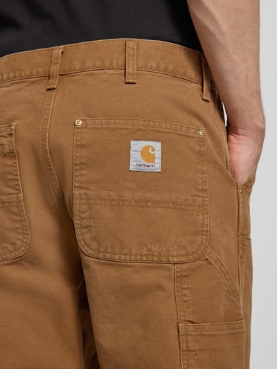 Carhartt Work In Progress Spodnie cargo w efekcie znoszenia Beżowy 3