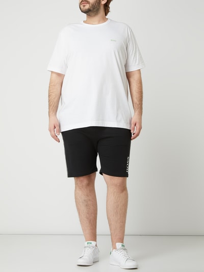 BOSS Loungeshorts mit Logo-Print Modell 'Authentic Shorts' Black 1