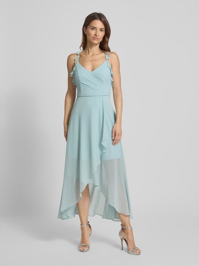 V.M. Cocktailkleid mit Herz-Ausschnitt Mint 4