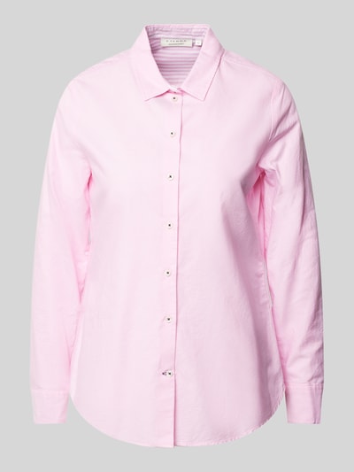 Eterna Overhemdblouse met kentkraag, model 'Rita' Rosé - 1