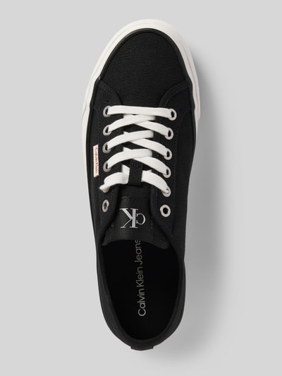 Calvin Klein Jeans Sneakers met structuurmotief, model 'VULC FLATFORM' Zwart - 3