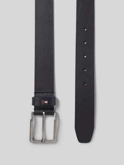 Tommy Hilfiger Riem van echt leer Donkerblauw - 3
