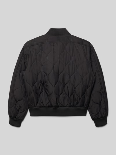 Calvin Klein Jeans Regular fit gewatteerd jack met logopatch, model 'Quilted' Zwart - 3