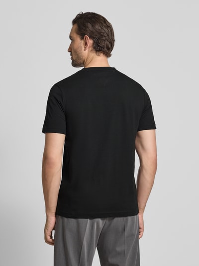 Tommy Hilfiger Regular Fit T-Shirt aus reiner Baumwolle Black 5