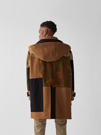 Dsquared2 Dufflecoat im Patchwork-Look Camel 5