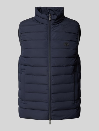 Emporio Armani Bodywarmer met labelpatch Marineblauw - 2