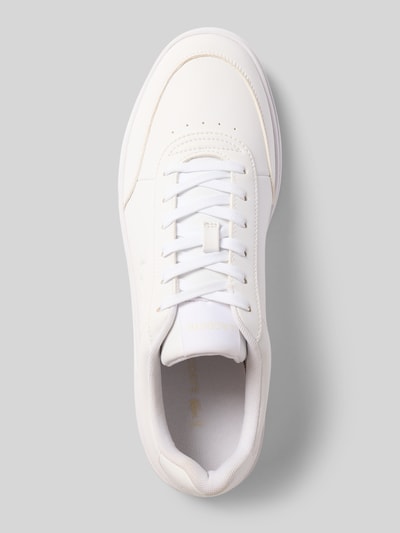 Produktfoto, Sneaker mit Logo-Prägung Modell 'Court Pro' von Lacoste in Weiß mit glatter Oberfläche, Herren Sneaker von Lacoste