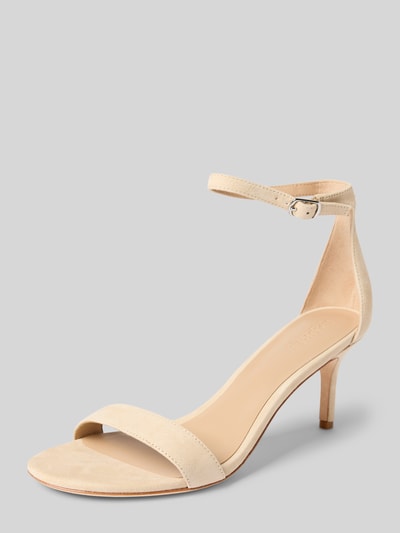 Lauren Ralph Lauren Sandalette mit Fesselriemen Modell 'ALLIE' Sand 1