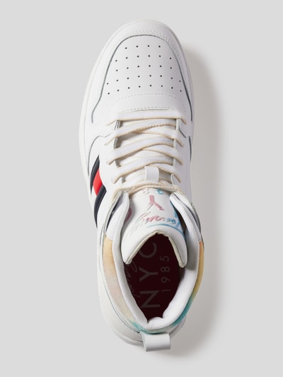 Tommy Jeans High Top Sneaker mit Label-Details Weiß 4