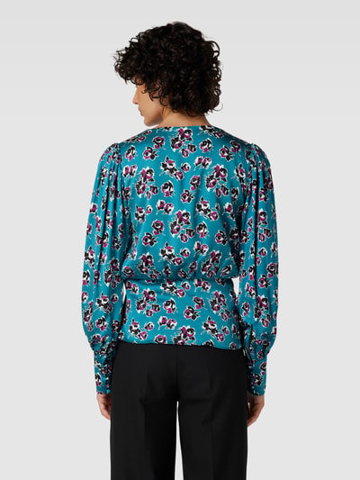 THE KOOPLES Blouse met all-over print Felroze - 5