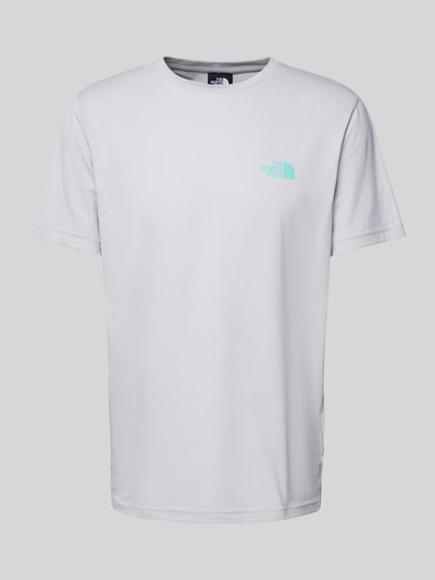 The North Face T-shirt z nadrukiem z logo Średnioszary 2