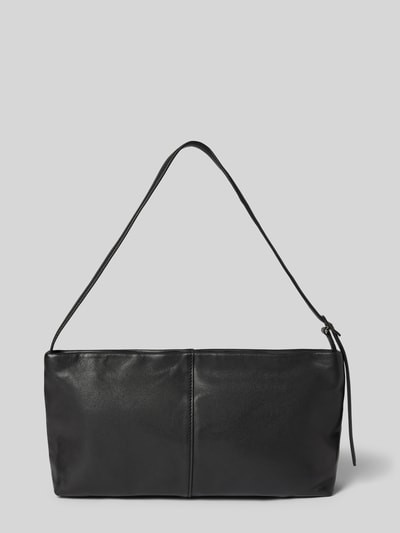 LIEBESKIND BERLIN Schoudertas van echt leer, model 'Fiona' Zwart - 4