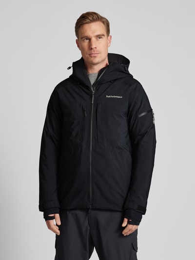 PEAK PERFORMANCE Jacke mit Kapuze Modell 'Insulated' Black 4