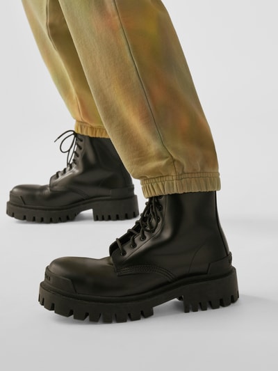 MSGM Sweathose mit Brand-Detail Hellbraun meliert 3