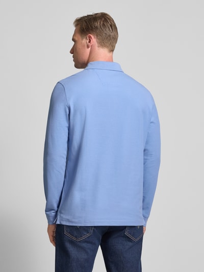 Fynch-Hatton Regular fit poloshirt met logostitching Lichtblauw - 5