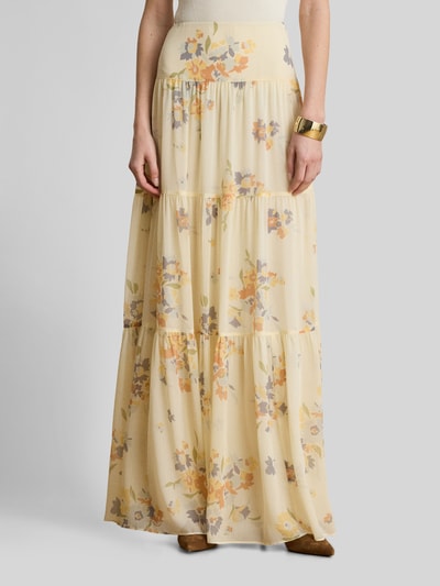 Lauren Ralph Lauren Długa spódnica z szyfonu model 'PAULINDA MAX' Piaskowy 4