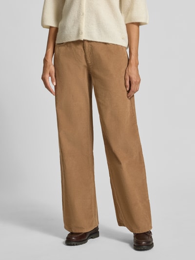 Brax Spodnie sztruksowe z 5 kieszeniami model ‘MORGAN’ Camel 4