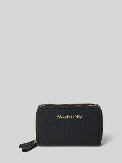 VALENTINO BAGS Portemonnee met labelapplicatie, model 'ARCADIA' Zwart - 1