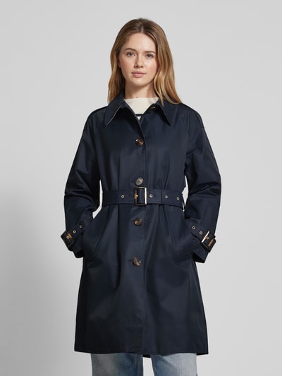 Barbour Trenchcoat mit Taillengürtel Modell 'MAIA' Marine 4