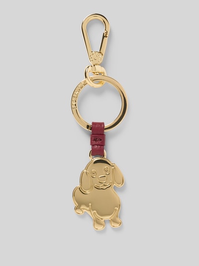 Coccinelle Anhänger mit Motiv-Charm Modell 'Basic' Bordeaux 1