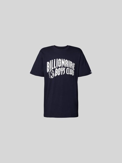 Billionaire Boys Club T-Shirt mit Label-Print Dunkelblau 2