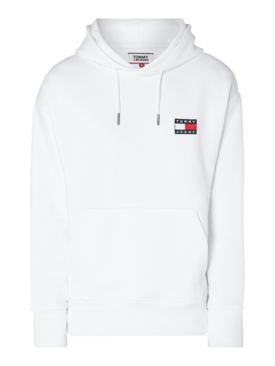 Tommy Jeans Hoodie mit Logo-Badge  Weiss 2