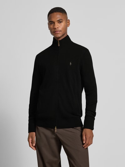 Polo Ralph Lauren Wollen jas met opstaande kraag Zwart - 4