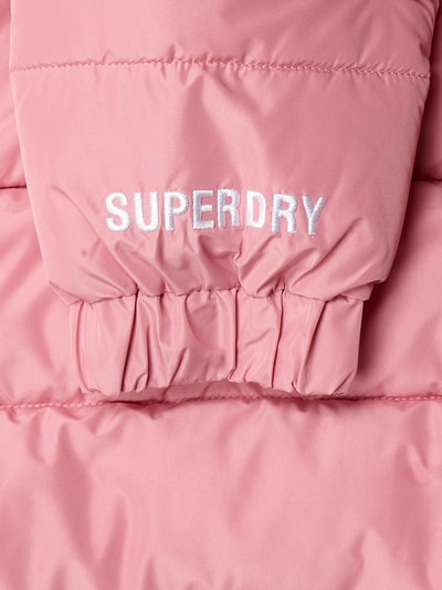 Superdry Steppjacke mit Label-Stitching Modell 'SPIRIT' Rosa 3