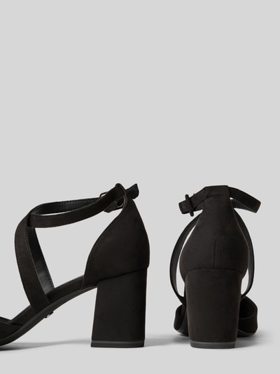 Tamaris Pumps met gekruiste riempjes Zwart - 2