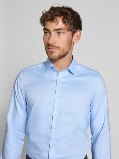 OLYMP Level Five Body Fit Business-Hemd mit Knopfleiste Bleu 3