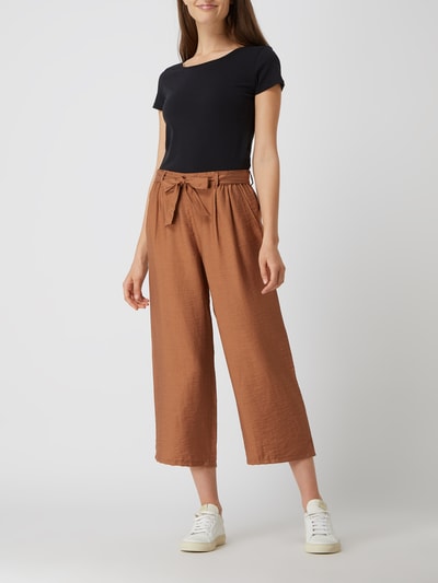 Betty Barclay Culotte mit Leinen-Anteil Camel 1