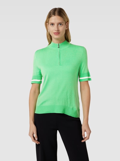 Marc Cain Gebreide pullover met 1/2-mouwen Neon groen - 4