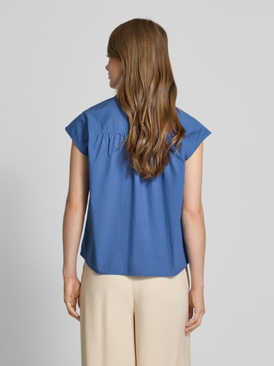 s.Oliver RED LABEL Relaxed Fit Hemdbluse aus reine Baumwolle Ocean 5