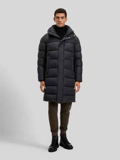 BOSS Regular Fit Steppmantel mit Zweiwege-Reißverschluss Modell 'CENUTO' Black 4