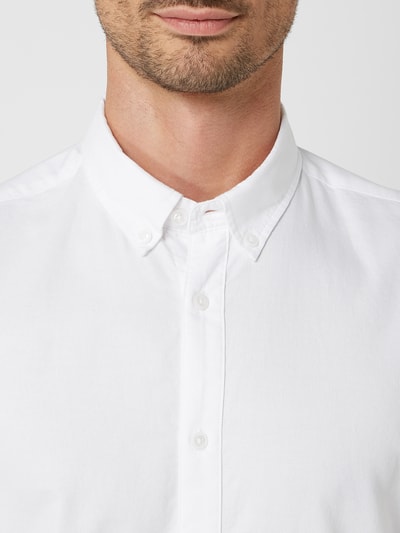 Matinique Regular fit zakelijk overhemd van Oxford, model 'Jude' Wit - 3
