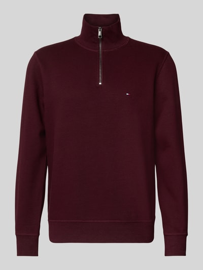 Tommy Hilfiger Pullover van katoenmix Bordeaux - 2
