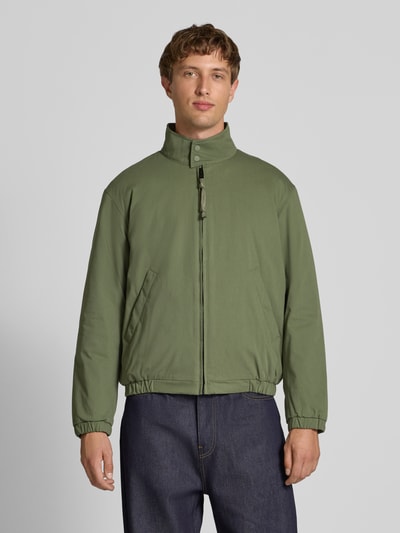 Marc O'Polo Denim Bluzon o kroju regular fit z mieszanki bawełny Khaki 4