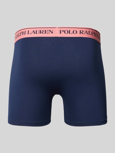 Polo Ralph Lauren Underwear Boxershort met elastische logoband in een set van 3 stuks Marineblauw - 3