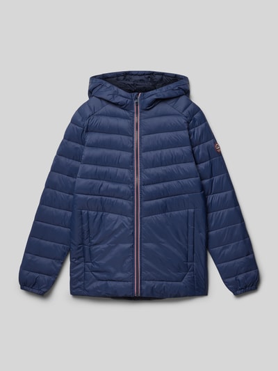 Jack & Jones Steppjacke mit Kapuze Modell 'SPRINT' Marine 1