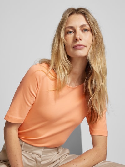 Christian Berg Woman T-shirt met ronde hals, model 'Elisa' Abrikoos - 3