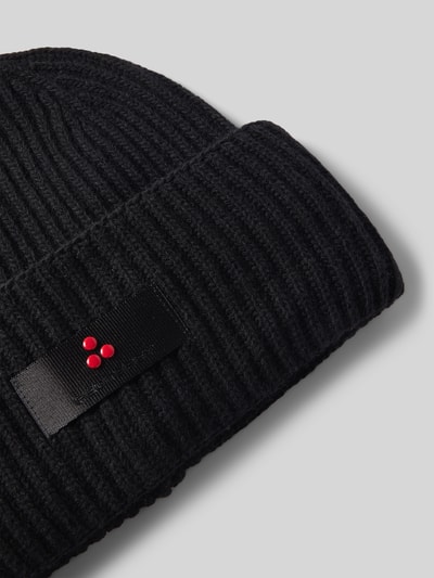 Peuterey Beanie mit Kaschmir-Anteil Modell 'SAVIS' Black 2